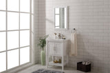 Legion Furniture  24" KD WHITE SINK VANITY -  WLF9024-W