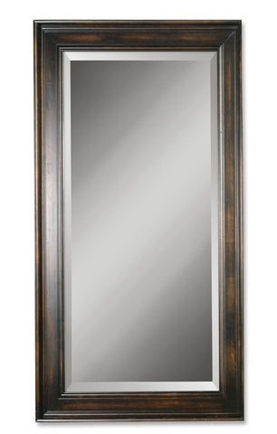 Uttermost Palmer Dark Wood Mirror 01018 B - BathVault