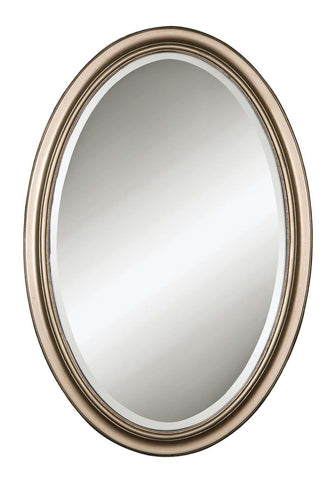 Uttermost Petite Manhattan Champagne Silver Mirror 08646 B - BathVault