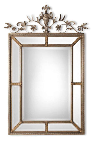 Uttermost Le Vau Vertical Silver Mirror 11201 B - BathVault