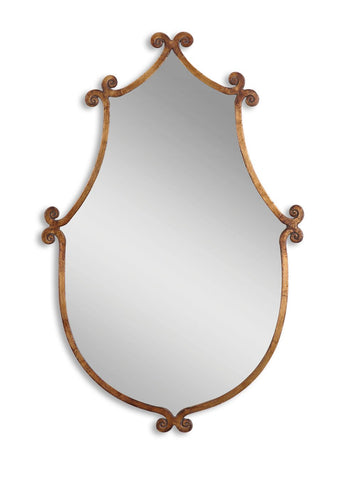 Uttermost Ablenay Antique Gold Mirror 13648 - BathVault