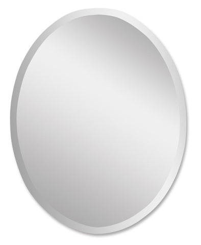 Uttermost Frameless Large Oval Mirror 19590 B - BathVault