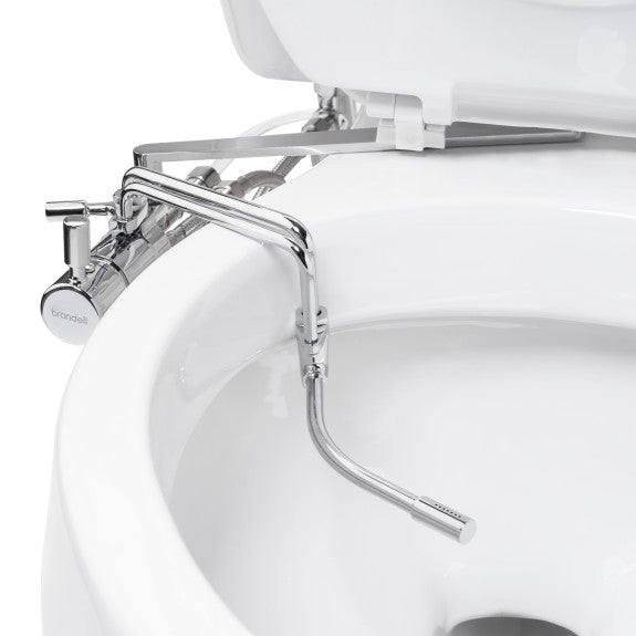Brondell Side-Mounted Attachable Bidet with Adjustable Spray Wand, Dual Temperature - SMB-25