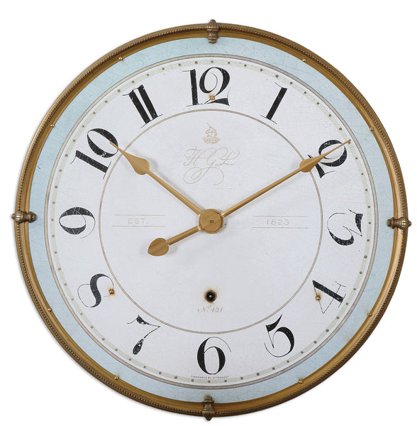 Uttermost Torriana Wall Clock 06091 - BathVault