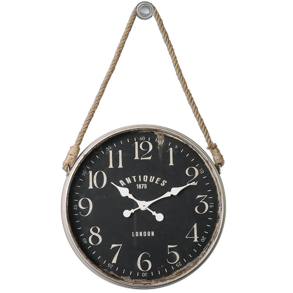 Uttermost Bartram Wall Clock 06428 - BathVault