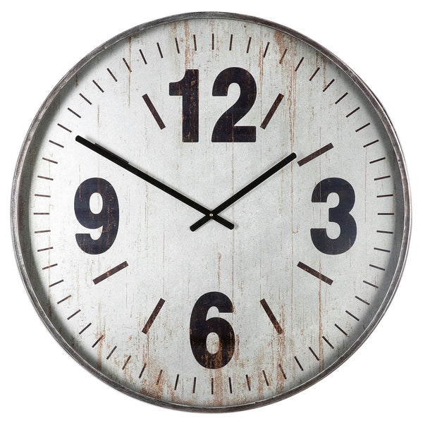 Uttermost Marino Oversized Wall Clock 06432 - BathVault