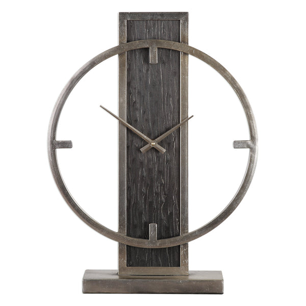 Uttermost Nico Modern Desk Clock 06443 - BathVault