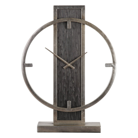 Uttermost Nico Modern Desk Clock 06443 - BathVault