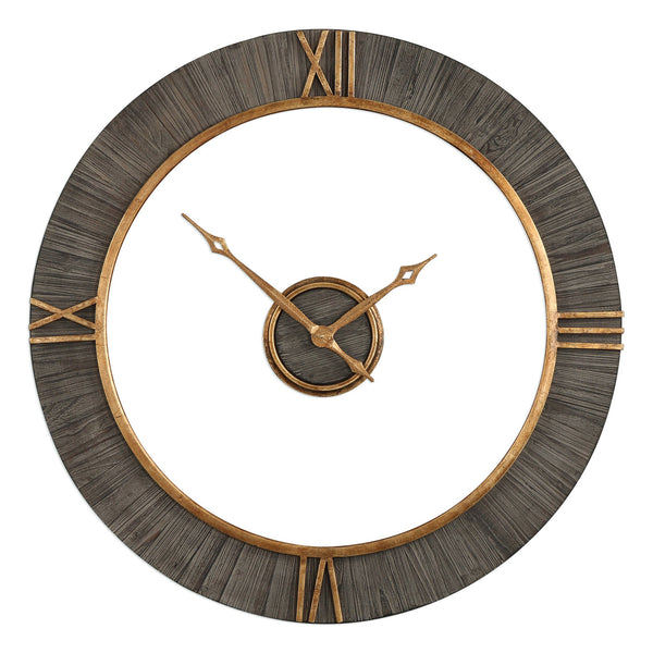 Uttermost Alphonzo Modern Wall Clock 06097 - BathVault