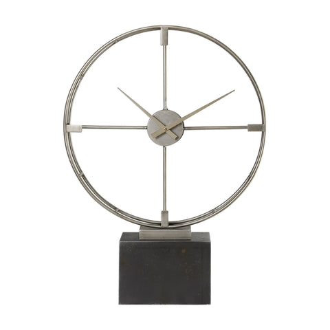 Uttermost Janya Contemporary Table Clock 06447 - BathVault