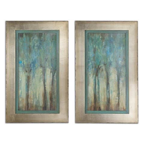 Uttermost Whispering Wind Framed Art, S/2 41410 - BathVault