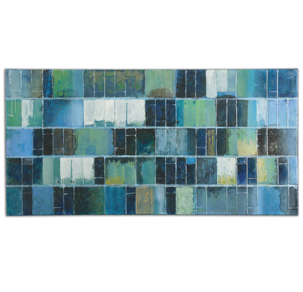 Uttermost Glass Tiles Modern Art 34300 - BathVault