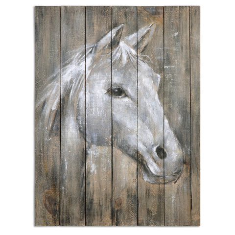 Uttermost Dreamhorse Hand Painted Art 35312 - BathVault