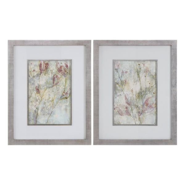 Uttermost Flower Dreams Pastel Prints S/2 41575 - BathVault