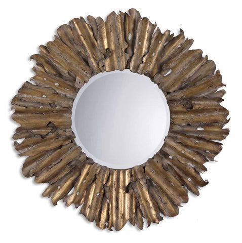 Uttermost Hemani Antique Gold Mirror  12742 B - BathVault