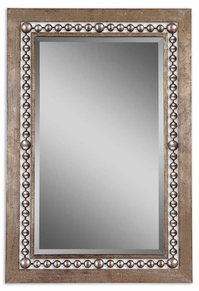 Uttermost Fidda Antique Silver Mirror 13724 - BathVault