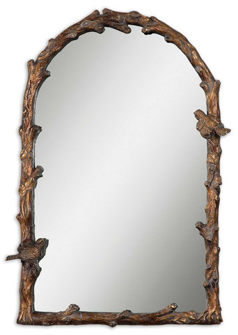 Uttermost Paza Antique Gold Arch Mirror 13774 - BathVault