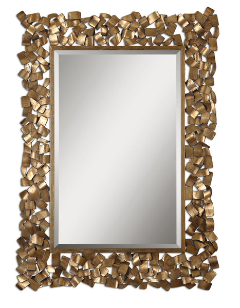 Uttermost Capulin Antique Gold Mirror 12816 - BathVault