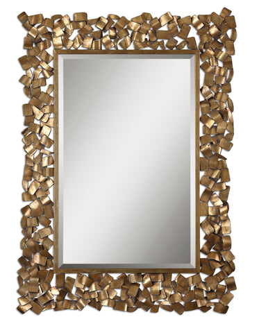 Uttermost Capulin Antique Gold Mirror 12816 - BathVault