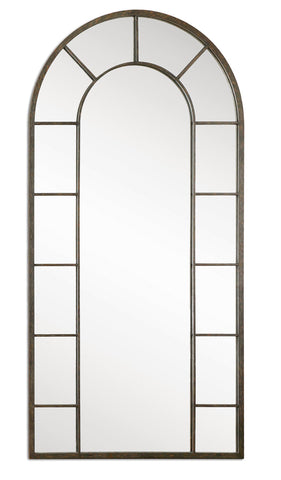 Uttermost Dillingham Black Arch Mirror  10505 - BathVault