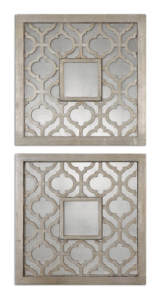 Uttermost Sorbolo Squares Decorative Mirror Set/2 13808 - BathVault
