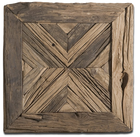 Uttermost Rennick Reclaimed Wood Wall Art 04014 - BathVault