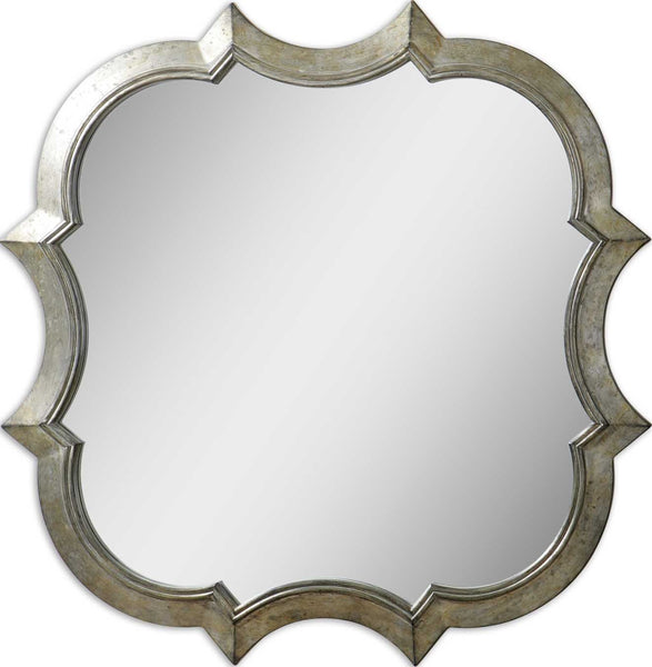 Uttermost Farista Antique Silver Mirror 09520 - BathVault