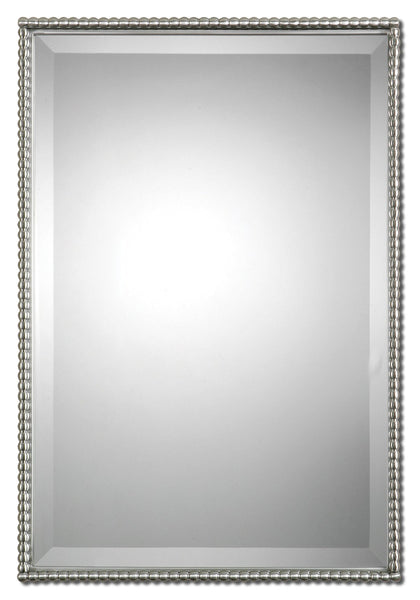 Uttermost Sherise Brushed Nickel Mirror 01113 - BathVault