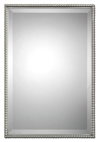 Uttermost Sherise Brushed Nickel Mirror 01113 - BathVault