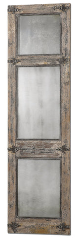 Uttermost Saragano Distressed Leaner Mirror 13835 - BathVault