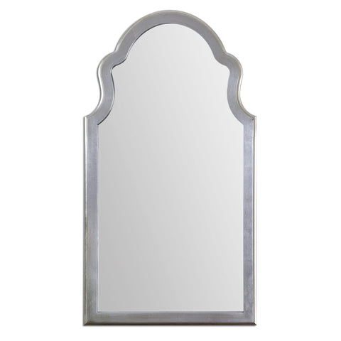 Uttermost Brayden Arched Silver Mirror 14479 - BathVault