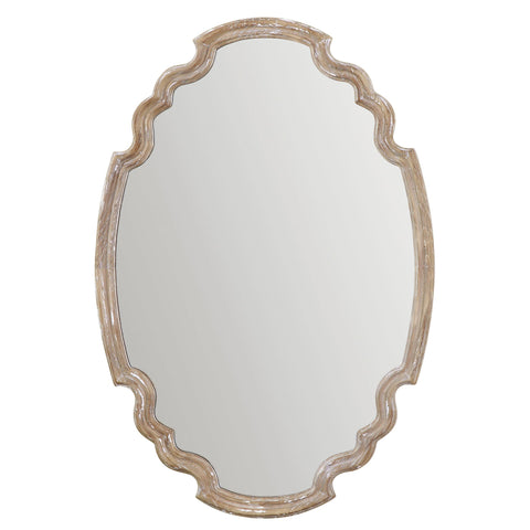 Uttermost Ludovica Aged Wood Mirror 14483 - BathVault