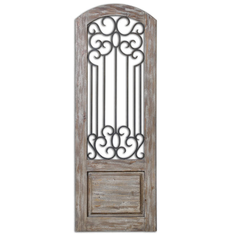 Uttermost Mulino Distressed Wall Panel 13861 - BathVault