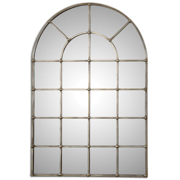 Uttermost Barwell Arch Window Mirror 12875 - BathVault