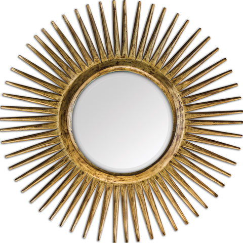 Uttermost Destello Gold Starburst Mirror 05032 - BathVault