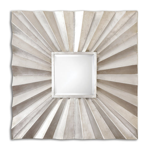 Uttermost Adelmar Metal Square Mirror 07684 - BathVault