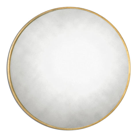 Uttermost Junius Round Gold Mirror 13887 - BathVault