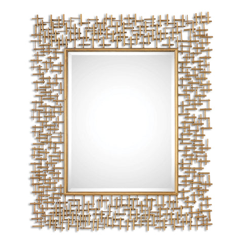 Uttermost Nevena Gold Mirror 08139 - BathVault