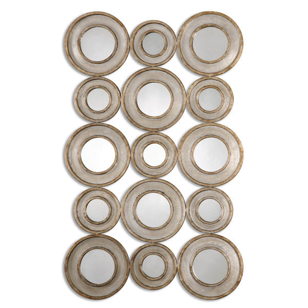 Uttermost Vobbia Metal Circles Mirror 13920 - BathVault