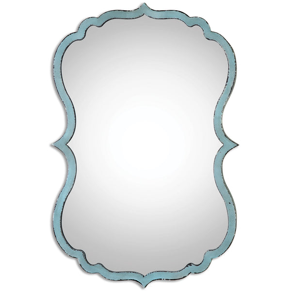 Uttermost Nicola Light Blue Mirror 13925 - BathVault
