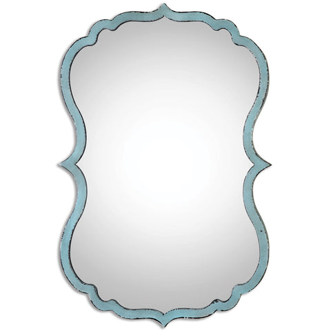 Uttermost Nicola Light Blue Mirror 13925 - BathVault