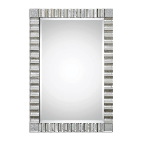 Uttermost Amisos Scalloped Wall Mirror 08144 - BathVault