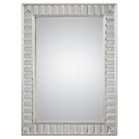 Uttermost Lanester Silver Leaf Mirror 09046 - BathVault