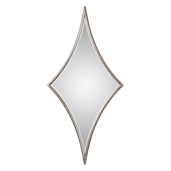 Uttermost Vesle Silver Diamond Mirror 09125 - BathVault
