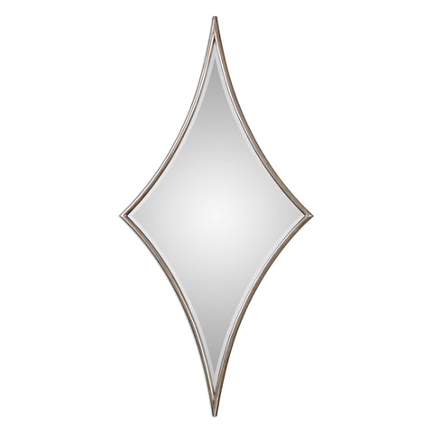 Uttermost Vesle Silver Diamond Mirror 09125 - BathVault