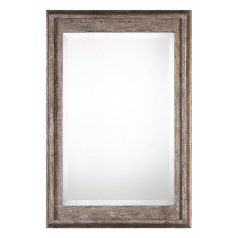 Uttermost Allegan Antiqued Silver Mirror 09116 - BathVault