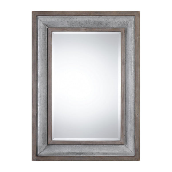 Uttermost Selden Steel Mirror 09179 - BathVault