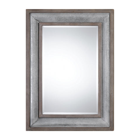 Uttermost Selden Steel Mirror 09179 - BathVault