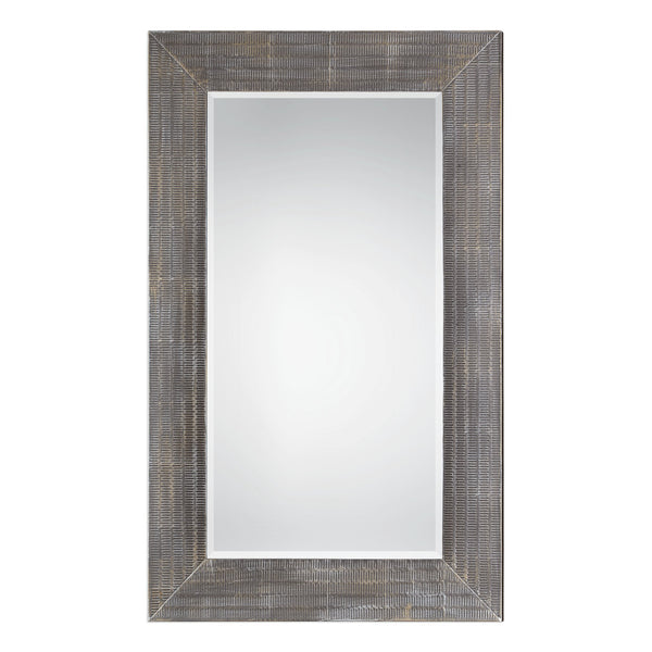 Uttermost Frazer Stone Gray Mirror 09162 - BathVault
