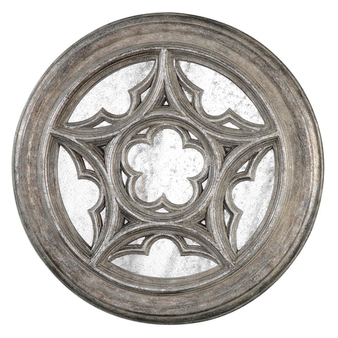 Uttermost Marwin Round Window Mirror 04097 - BathVault